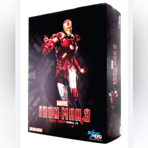 MARVEL ⭐️ Deagon Iron Man 3 Mark VII figure/statue - Picture 3 of 9